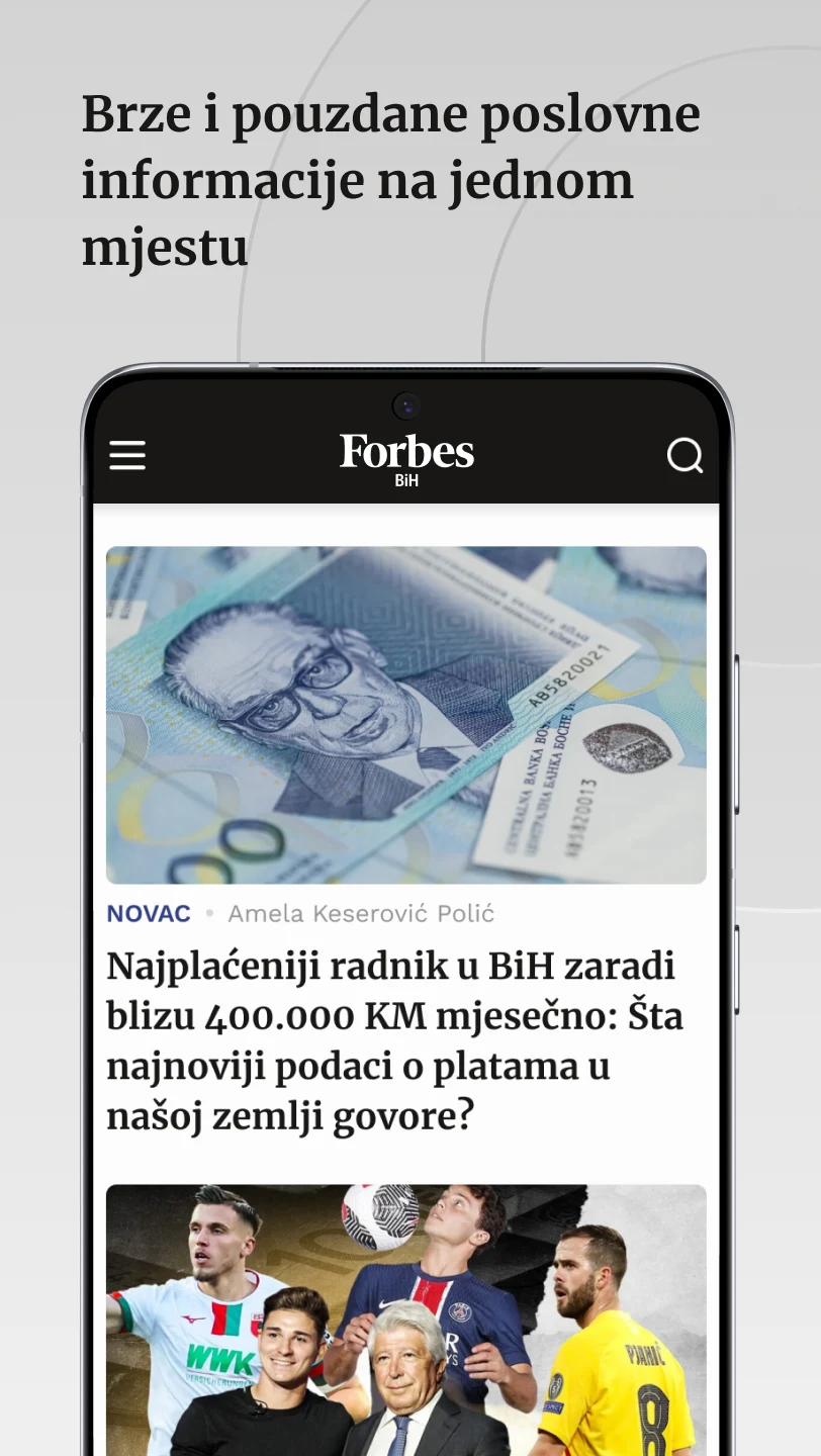 Forbes Bosna i Hercegovina screenshot